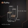 Stojak na kwiaty 71×34,5×34,5 cm, brązowy Podgląd zdjęcia produktu 3