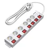 DEWENWILS Listwa zasilająca 5M z 2 portami USB, wielokrotna Podgląd zdjęcia produktu 1