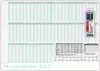 Urlaubsplaner/Personalplaner 2027 nass abwischbar mit Produktbild-Vorschau 1