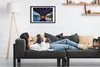 Bild 60x40 MDF-Rahmen, Wandkunst Brücke in Warschau Produktbild-Vorschau 2