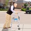 LARS360 Cadre de marche pliable avec assise, aide à la Voir les images du produit 9