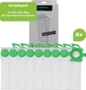 A package of vacuum cleaner bags with a box in the background. Produktbild-Vorschau