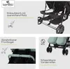 Lorelli Zwillingskinderwagen TWIN Wickeltasche Produktbild-Vorschau 11