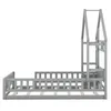Łóżko dziecięce, 140 x 200 cm, łóżko rodzinne z barierką, Podgląd zdjęcia produktu 7