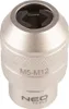 A close-up studio shot of a metal drill chuck adapter. Anteprima dell’immagine prodotto