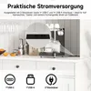 Merax Buffetschrank Hochschrank mit Glastüren und Produktbild-Vorschau 15