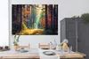 MuchoWow® Poster Wald - Sonne - Natur - Herbst 180x120 cm - Produktbild-Vorschau 3
