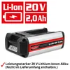 HECHT 6020 Heckenschere Akku 45cm Schnittlänge 20V 2,5Ah Produktbild-Vorschau 12