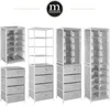 Schuhregal Schuhschrank Schuhablage mit Metallrahmen Produktbild-Vorschau 6