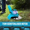 Akku Rasentrimmer 750W mit 2× 4000mAh Akkus 21V, 4 in 1 Produktbild-Vorschau 3