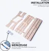Mega Holz 3-Sitzer Gartenbank aus massiver Kiefer 118 cm Produktbild-Vorschau 6