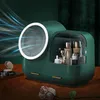 3 Farbe LED-Licht HD-Spiegel Kosmetikbox Kosmetikorganiser Produktbild-Vorschau 5