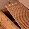 Strandkorb-Set - bene living - Königssee Teak - PE grau- Produktbild-Vorschau 25