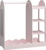 Kindergarderobe 'Vestnes' mit Spiegel und Seitenregal 100 x Produktbild-Vorschau 3