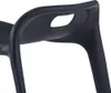 vidaXL Stapelbare Hocker 4 Stk. Schwarz Kunststoff Produktbild-Vorschau 6