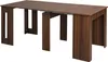 HOMCOM Table à manger pliante et extensible, table de Voir les images du produit 10