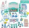 Mallette de médecin pour enfants - 44 pièces, bleu, avec Voir les images du produit 1