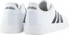 A pair of white Adidas sneakers shown from the back and side. Anteprima dell’immagine prodotto