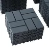 11-teilig Terrassenfliesen Set 30X30cm Klickfliesen 1qm Produktbild-Vorschau 2