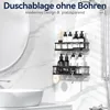 Duschablage, 2er rostfreies Duschregal Set, Duschorganizer Produktbild-Vorschau 7