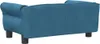 vidaXL Hundebett Blau 70x45x30 cm Samt Produktbild-Vorschau 5