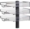 Hansa h5033004 Ala girevole Hansa con 3 vasche, nero Anteprima dell’immagine prodotto 2