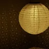 Zahradní osvětlení solární lampion závěsný bílý Ø 25 x 23 Náhled obrázku produktu 3
