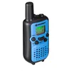 A close-up studio shot of a blue and black walkie-talkie against a white background. Produktbild-Vorschau