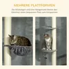 PawHut, tiragraffi per gatti, albero per gatti ad altezza Anteprima dell’immagine prodotto 5
