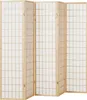 Homestyle4u 76, Paravent Raumteiler 5 teilig, Holz Natur, Produktbild-Vorschau 11