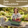 LS-LebenStil Einkaufskorb 10L 38cm faltbar Griff klappbar Produktbild-Vorschau 3