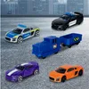 Majorette Super Chase Centre + 5 Autos Produktbild-Vorschau 5