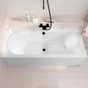 Baignoire rectangulaire duo 170x75x54cm avec dossiers Voir les images du produit 2
