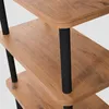 Skye Decor, Raca - Black, Bücherregale, Schwarz, 150 x 74,9 Produktbild-Vorschau 2