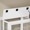 Hundebox im Möbelstil, 80*56*69.5cm Holzkennel-Tisch mit Produktbild-Vorschau 11