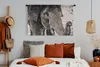 MuchoWow® Wandteppich Wandbehang Elefant - Porträt - Produktbild-Vorschau 4