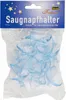 A package of blue suction cup holders for fairy lights and decorations. Produktbild-Vorschau