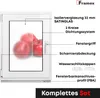 Framex Kellerfenster Fenster Kunststofffenster Weiß Produktbild-Vorschau 3