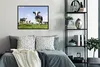 MuchoWow® Gerahmtes Poster Kühe - Gras - Tiere - Sonne - Produktbild-Vorschau 5