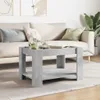 vidaXL LED-Couchtisch Betongrau 73x53x45 cm Holzwerkstoff Produktbild-Vorschau 4