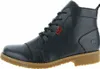 A single blue Rieker women's boot is shown against a white background. Produktbild-Vorschau