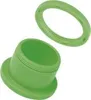 Ohr Flesh Tunnel Piercing Acryl Screw on Grün UV Produktbild-Vorschau 2