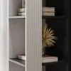Bücherregal Vicco Eliza Weiß 36 x 188 cm mit 5 Fächern, Produktbild-Vorschau 4