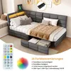 Lit pour enfant INONEFT, 90 x 200 cm, lit simple, lit en Voir les images du produit 6