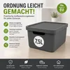 Plastard Boxen 7,5 L, 3er-Set, stapelbar, BPA-frei, Produktbild-Vorschau 2