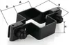 LogistSystem Morsetto centrale rettangolare in SET 60x40mm Anteprima dell’immagine prodotto 2