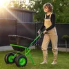 Spandiconcime KADAX da 45 litri con ruote, spandiconcime Anteprima dell’immagine prodotto 3