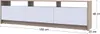 A product shot of a long, low cabinet with dimensions indicated. Náhled obrázku produktu