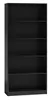 Bibliothèque étroite RAUNO - 80 cm, noir Voir les images du produit 1