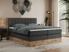 MKS MEBLE King Boxspringbett 180x200 mit Bettkasten Eiche, Produktbild-Vorschau 1